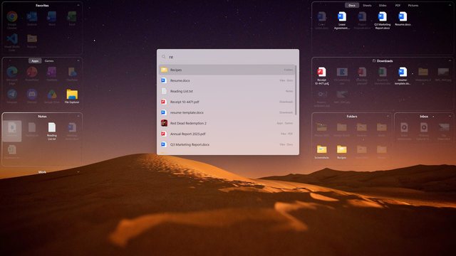 Desktop search